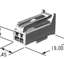 7283-5845 Yazaki Автомобильный разъем 7283-5845 Yazaki Автомобильный разъем